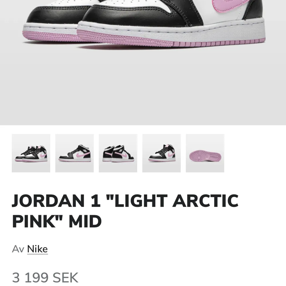 Jordan 1, fint skick. Köpta på merchswedens egna hemsida. Pris är inte satt, kom med bud . Skor.