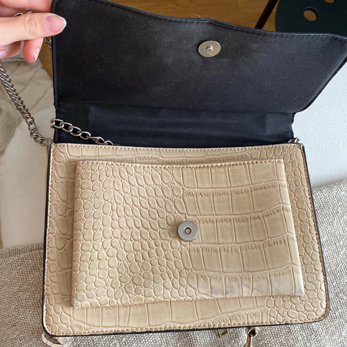 Handväska snakeprint - 91