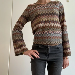 Missoni topp - Såå snygg missoni mönstrad tröja med utsvängda ärmar💕 