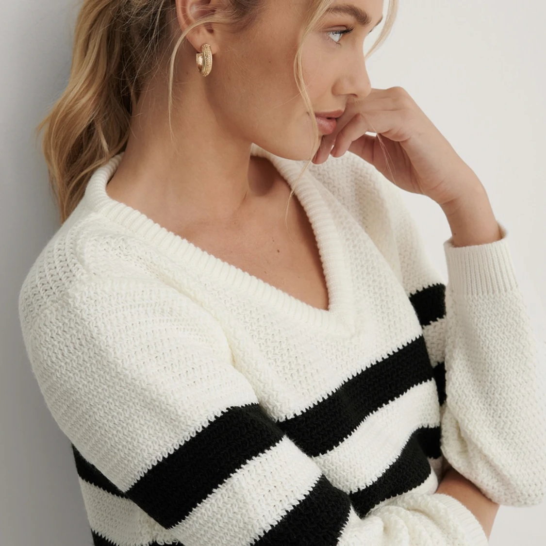 Stickad tröja  - 90