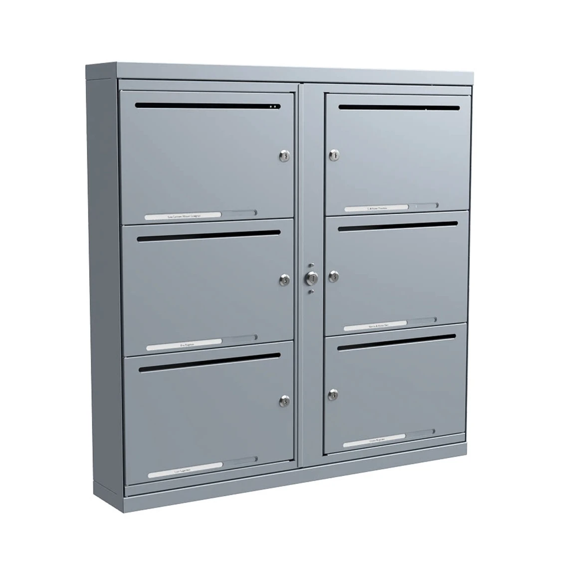 Fastighetsbox Lynx Special 2×3 fack – Grå