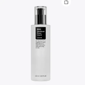 COSRX BHA power liquid - Populära BHA blackhead power liquid från COSRX 100ml. Endast använd fåtal gånger då jag tyvärr var allergisk. Saknar korken. Köpt för 309kr på lyko, säljer för 129kr