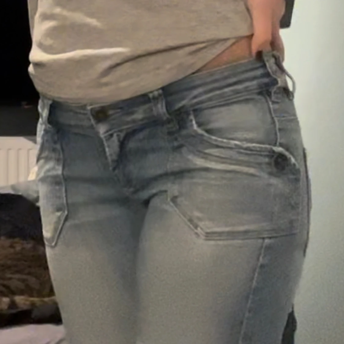 Lågmidjade bootcut Jeans - 91