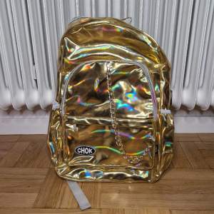 Holografisk ryggsäck, får plats med en stor laptop, mappar ect