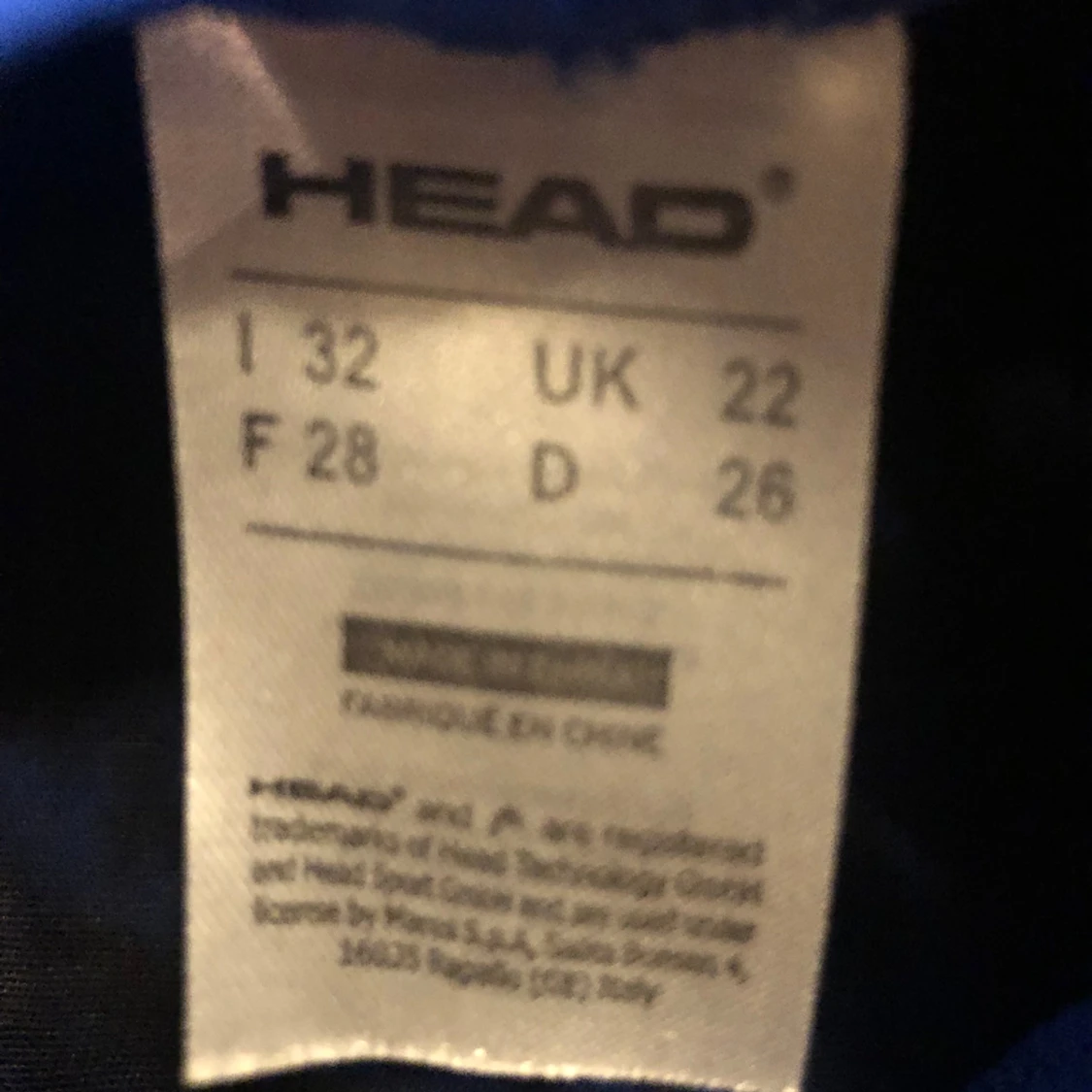 Head tävlingsbaddräkt  - 91