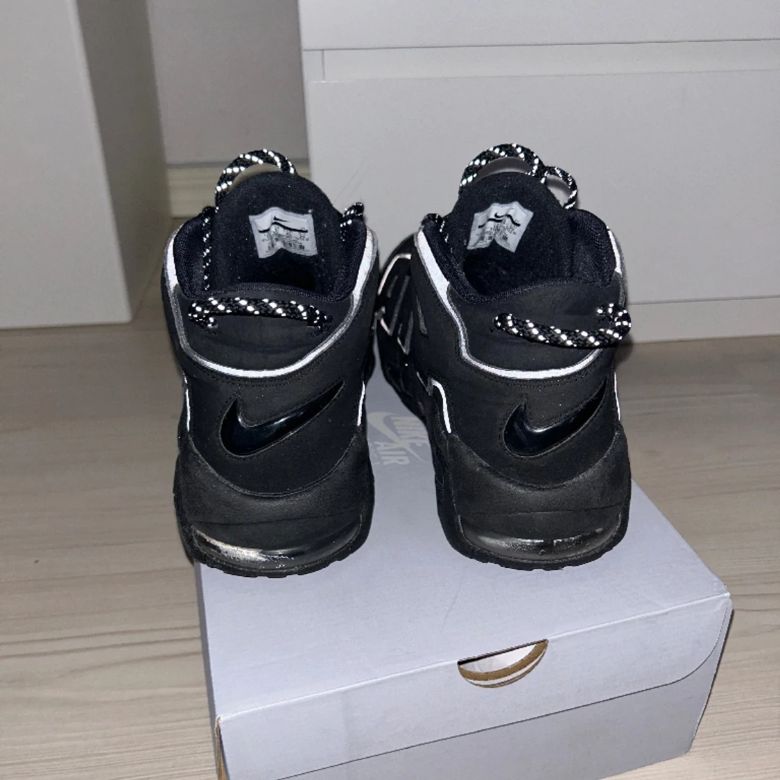 Nike Air Uptempo 3M Triple Black - 1