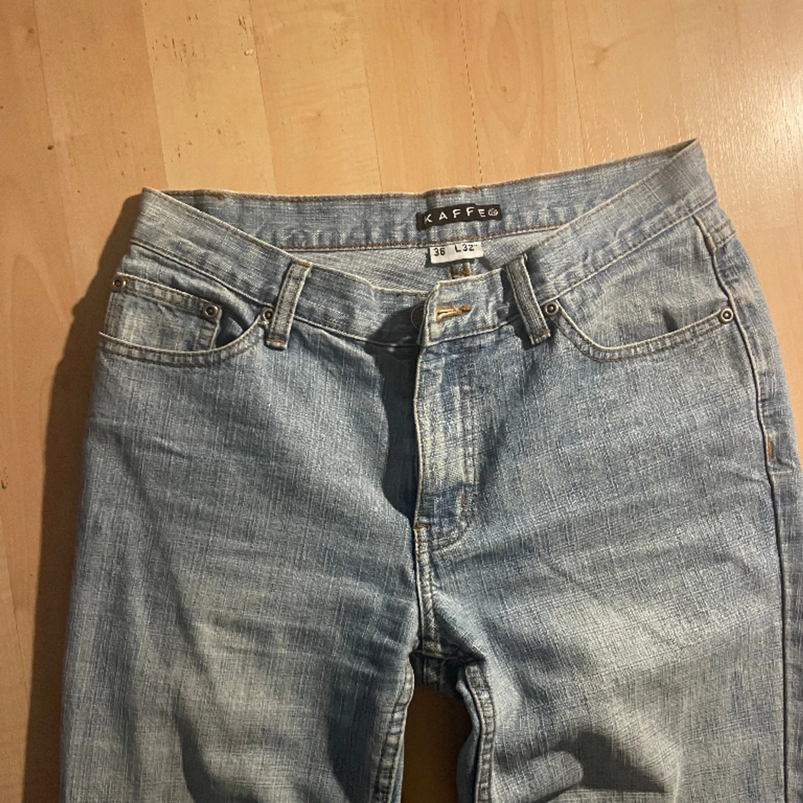 Lågmidjade bootcut jeans  - 90