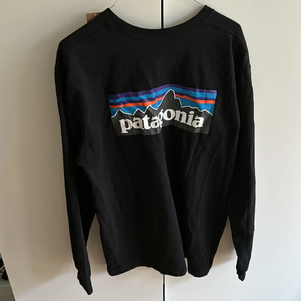 Långärmad T-shirt från Patagonia. Helt oanvänd lappen kvar, storlek L. 350kr.. T-shirts.