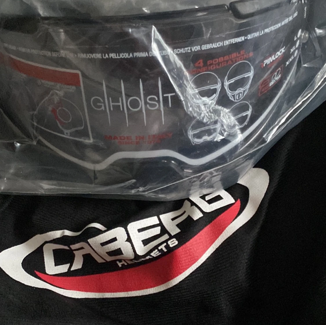 Ghost mc hjälm - 91