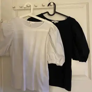 Säljer dessa fina T-shirts💕 Använda ca 3 gånger, men i riktigt bra skick och som nya. Helt fläckfria! Går att köpa en och en men också tillsammans. Pris tillsammans är 200kr. Enskilt pris är 140kr. Pris kan dock diskuteras!  Meddela vid behov av bild på. 