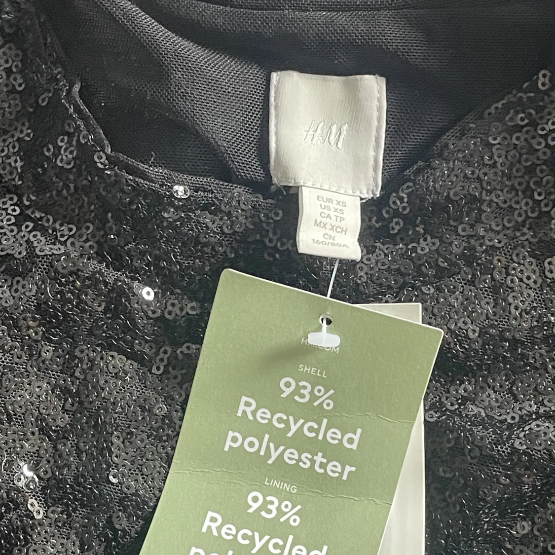 Glitter cropped t-shirt  - 90