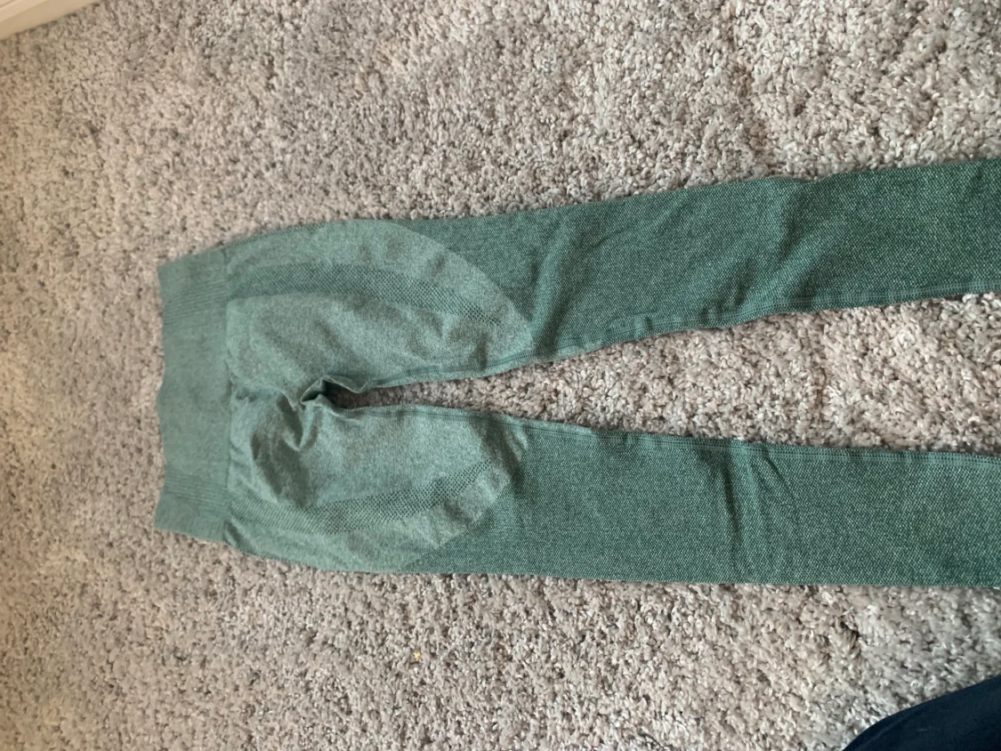 Ett par jätte fina gröna träningstights💘