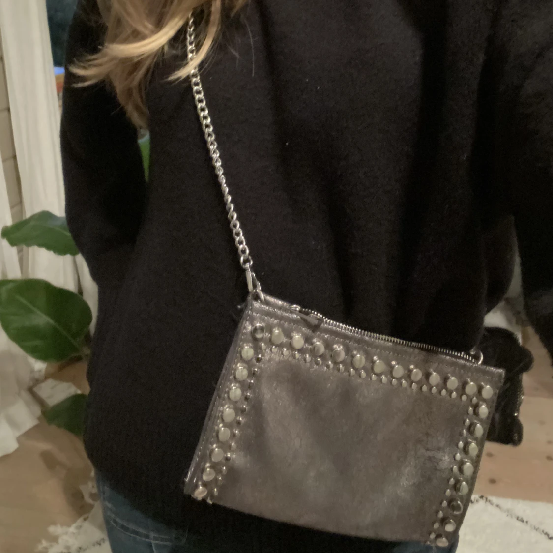 Silverväska zara  - 90