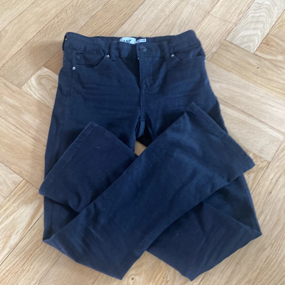 Svarta jeans för barn  - 91