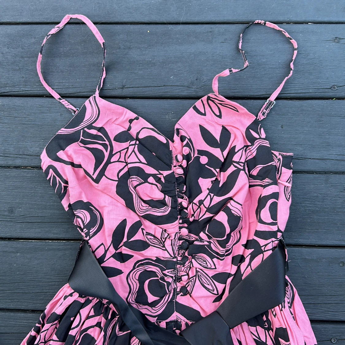 Rosa Barbie klänning  - 90