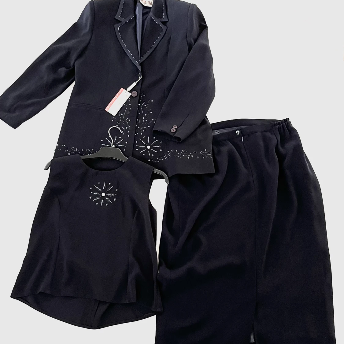 Oanvändt glitter kostym set