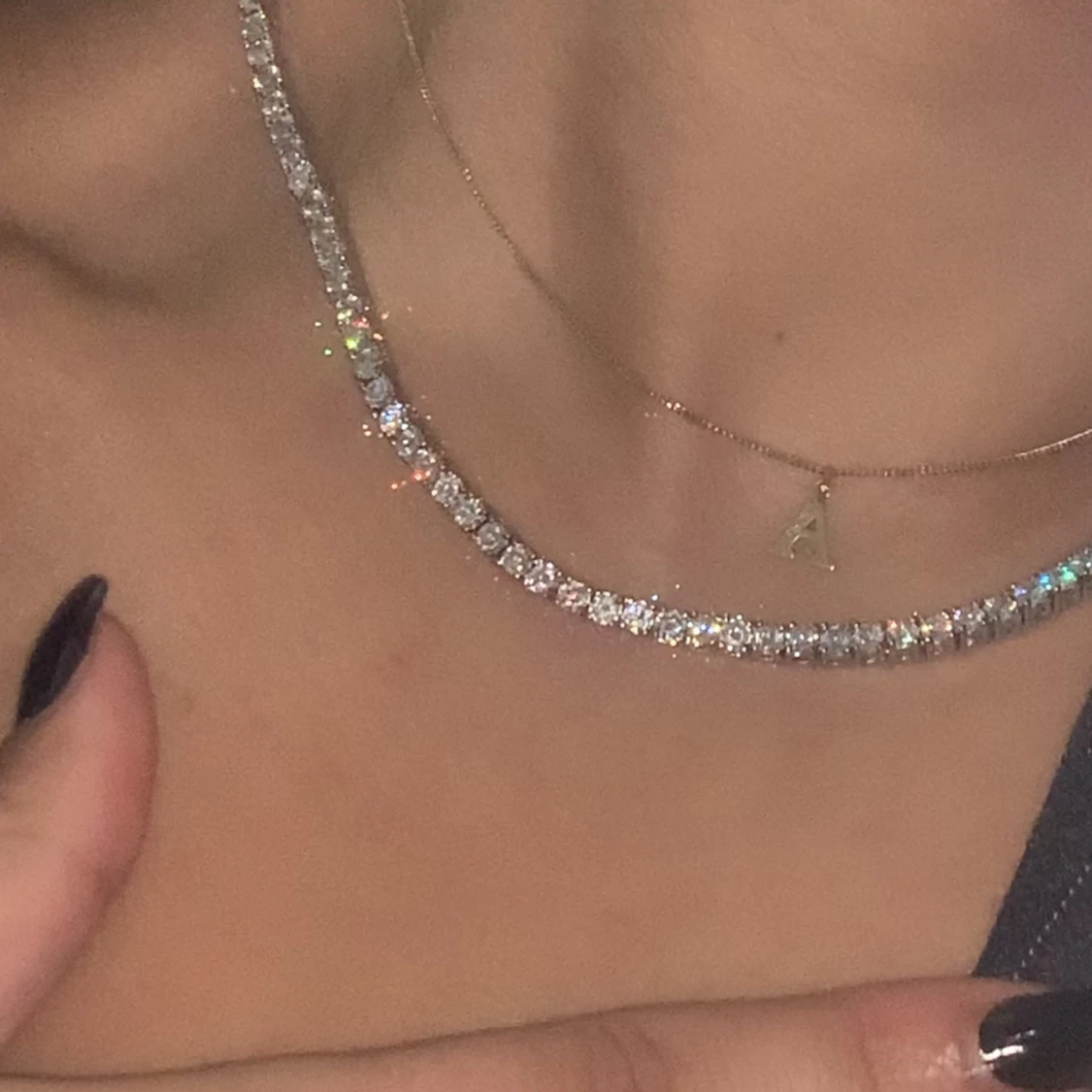 Tennis halsband och armband