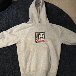 Obey Hoodie grå - Tja tja. En grå obey hoodie 