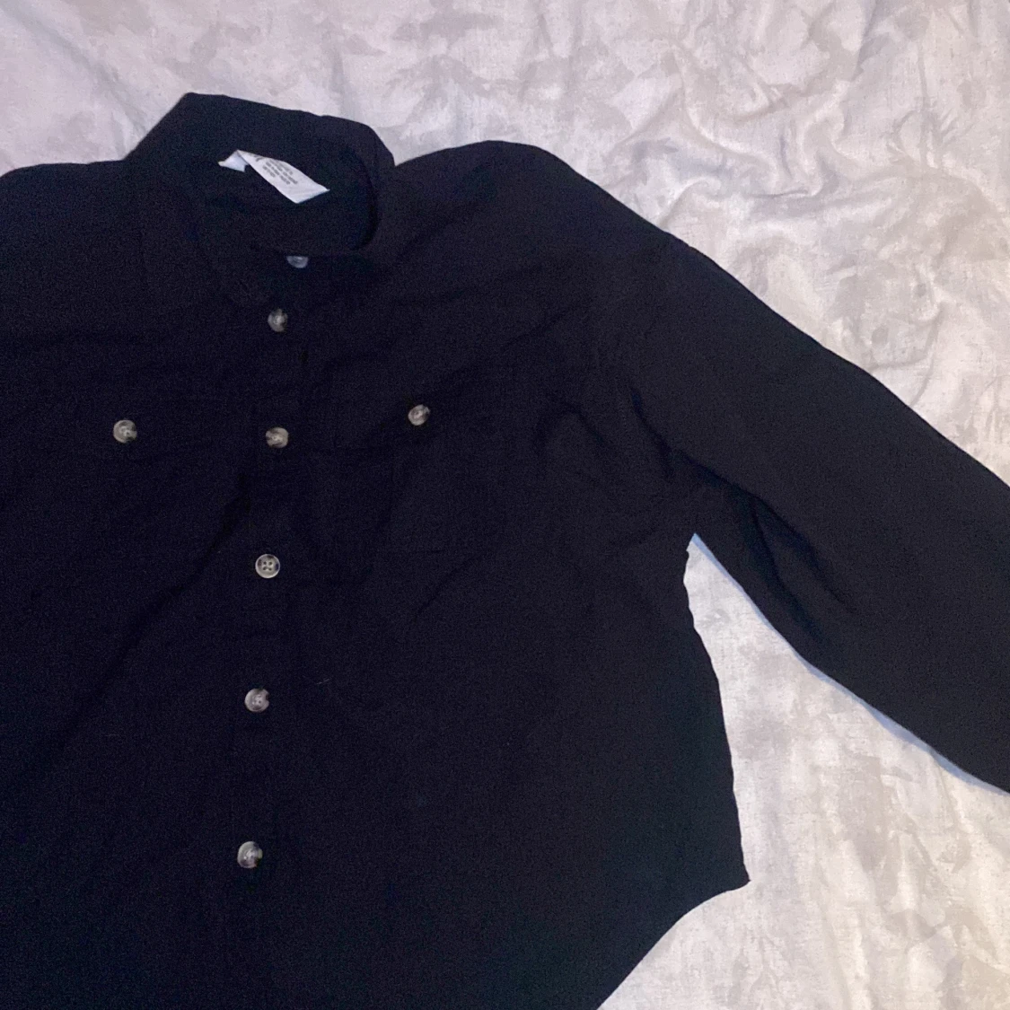 Blus med fickor  - 90