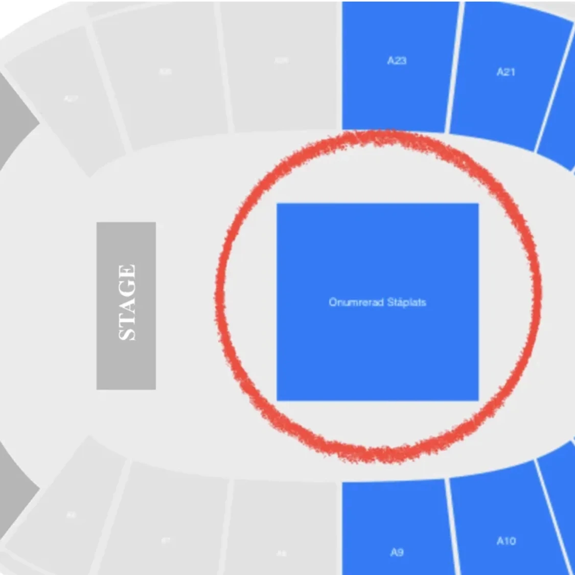 Säljer två Melanie Martinez onumrerade ståplats biljetter  - 90