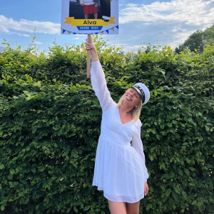 studentklänning  - säljer min studentklänning som endast är använd en gång!!❤️‍🔥 nypris: 700kr