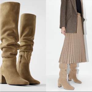 Zara beige suede boots size 39, worn 1-2 times but still in good condirion, can send more pictures if needed! 