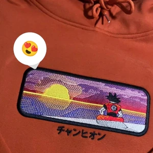 Custom Hoodie - Hej jag broderar på hoodies, du kan skicka en bild eller välja från katalogen.