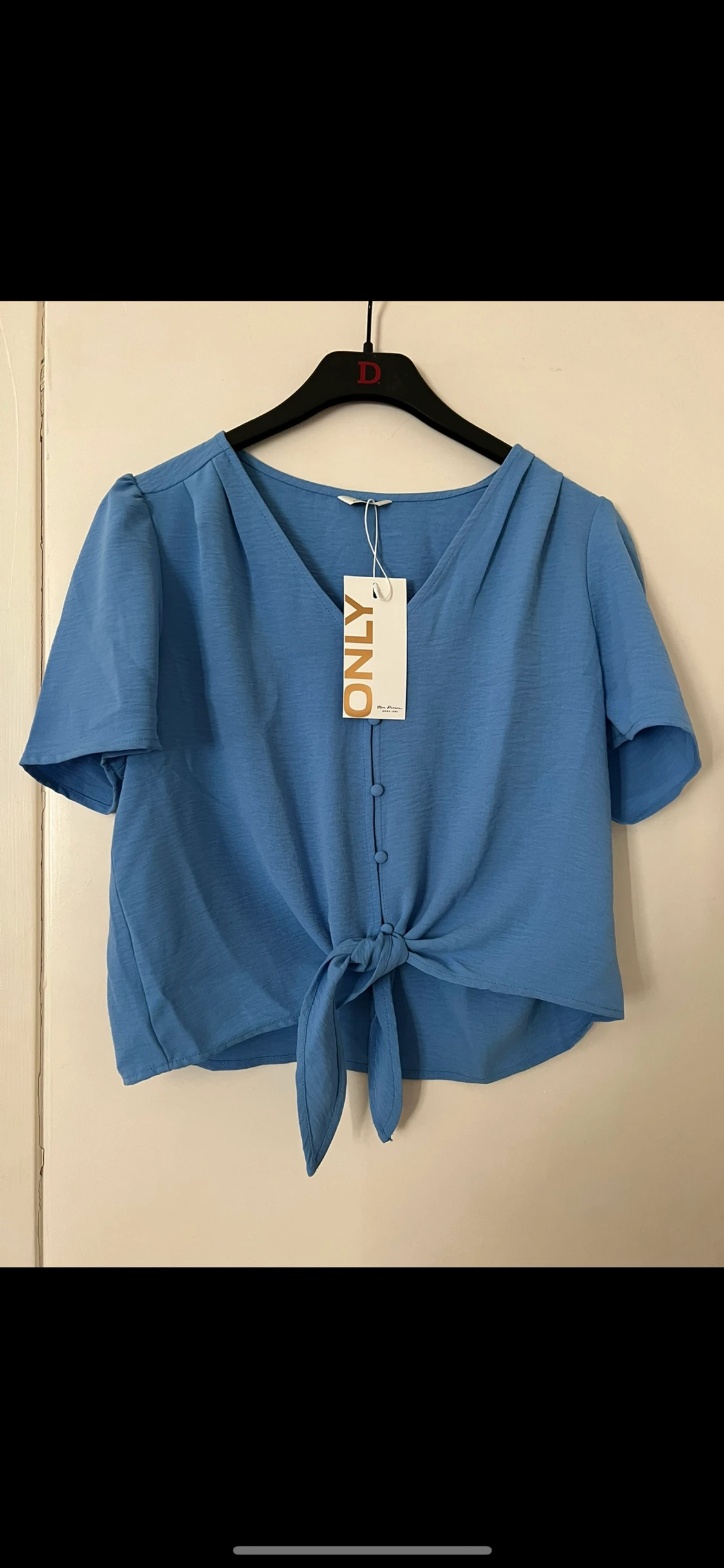 Vero Moda blå blus ny medium