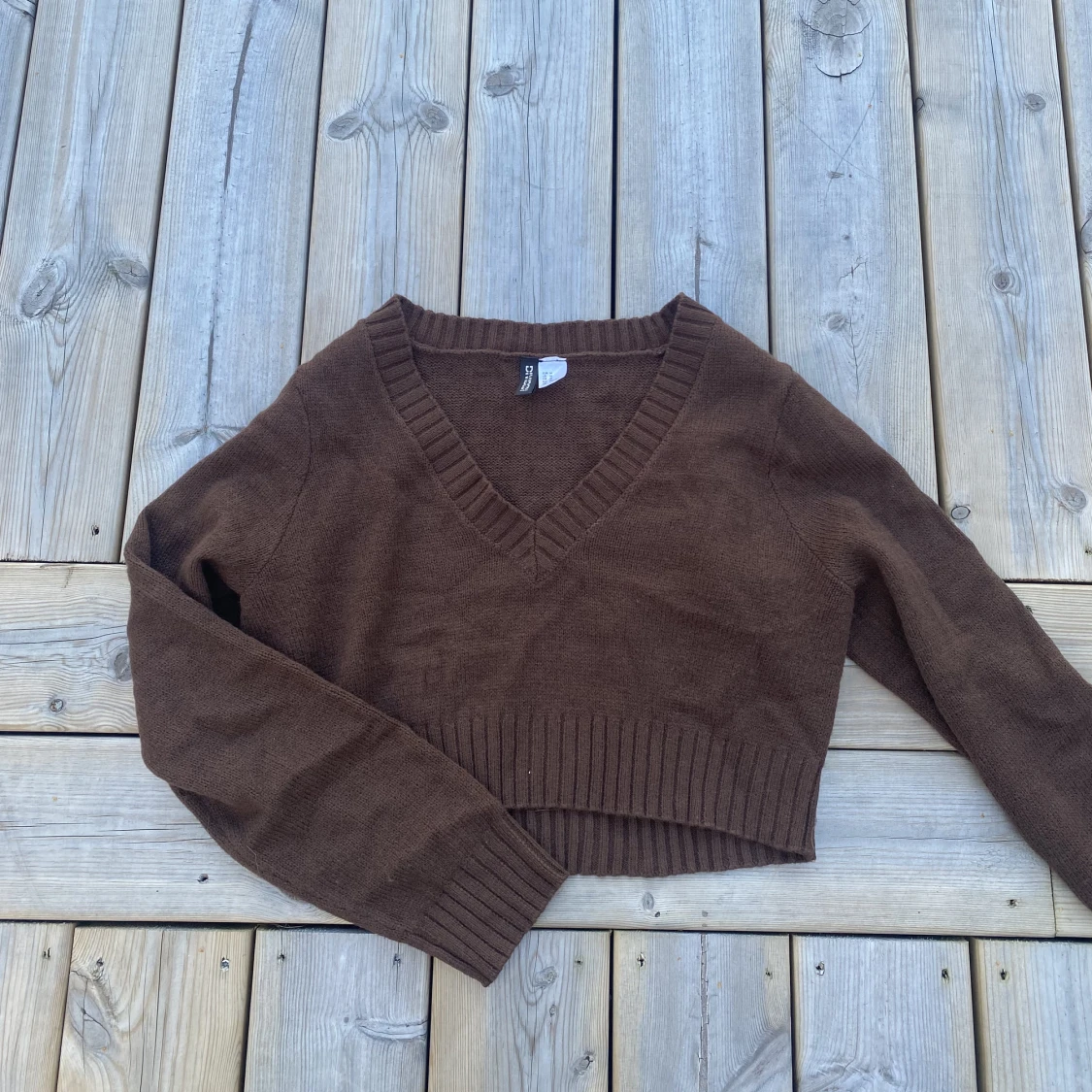 Stickad tröja