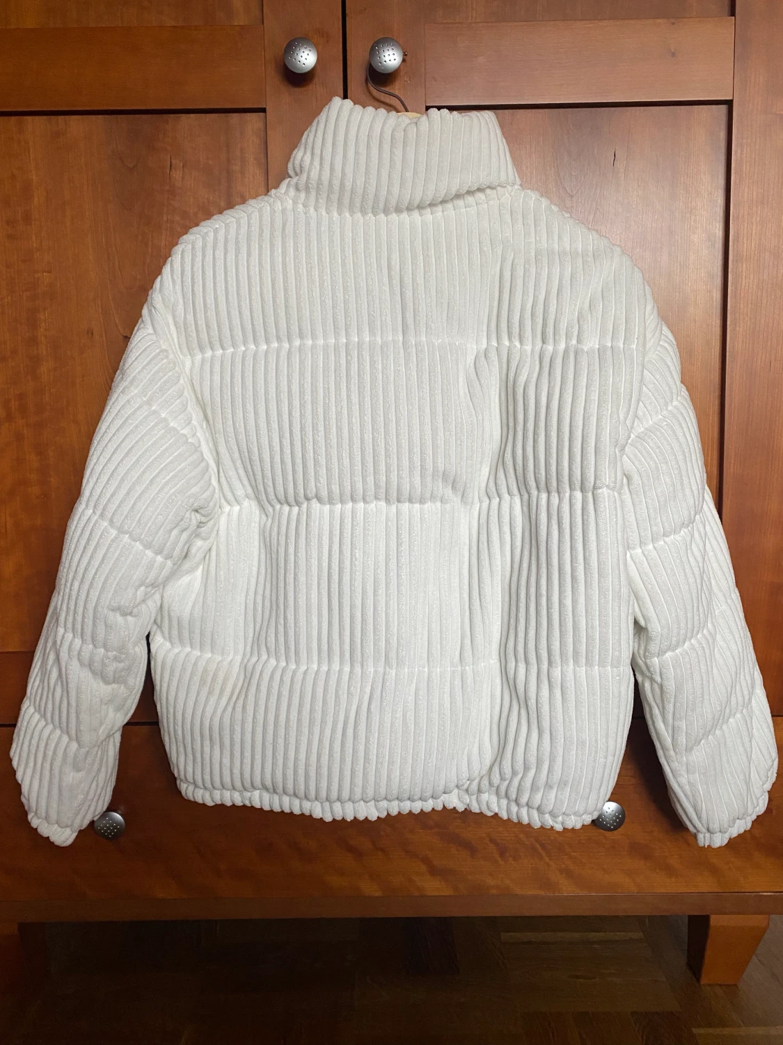 Vit vinterjacka - 90