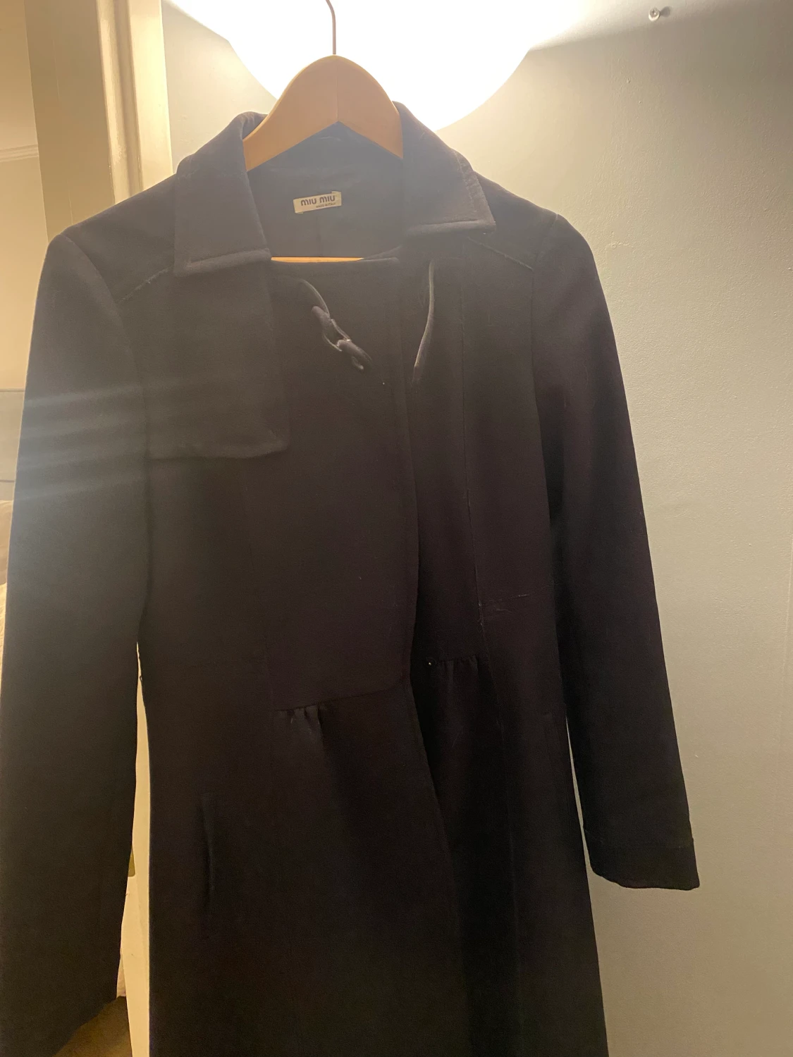 Miu Miu ullkappa storlek 42