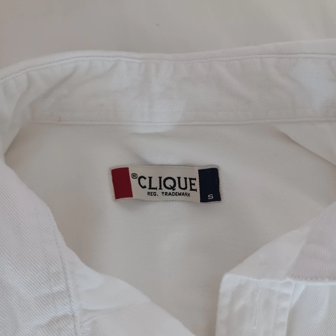 Vit bomullsskjorta - 91