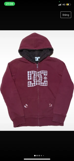 DC HOODIE - As fet dc fur hoodie den är m men sitter som s 