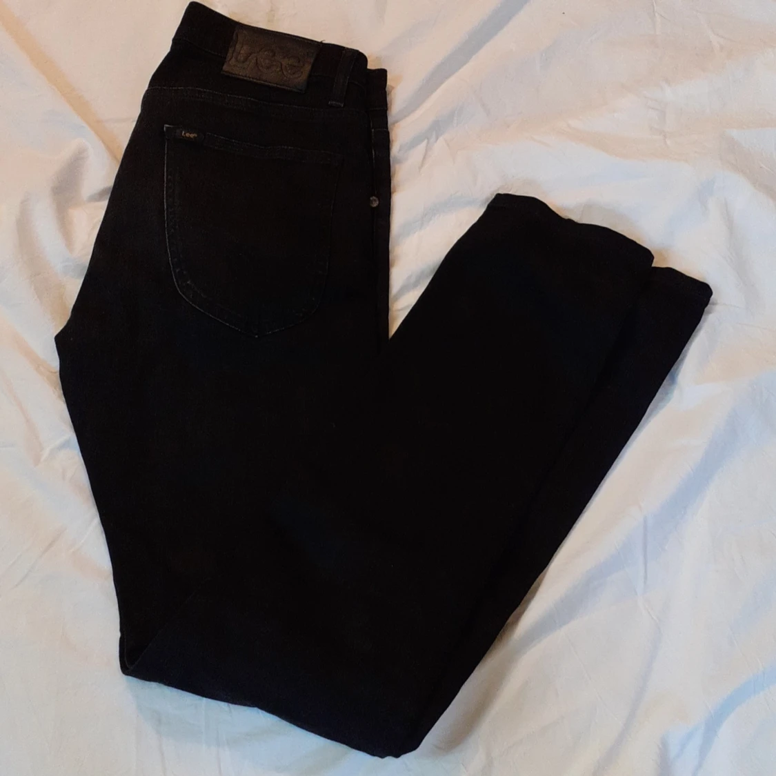 Svarta Lee-jeans - 90