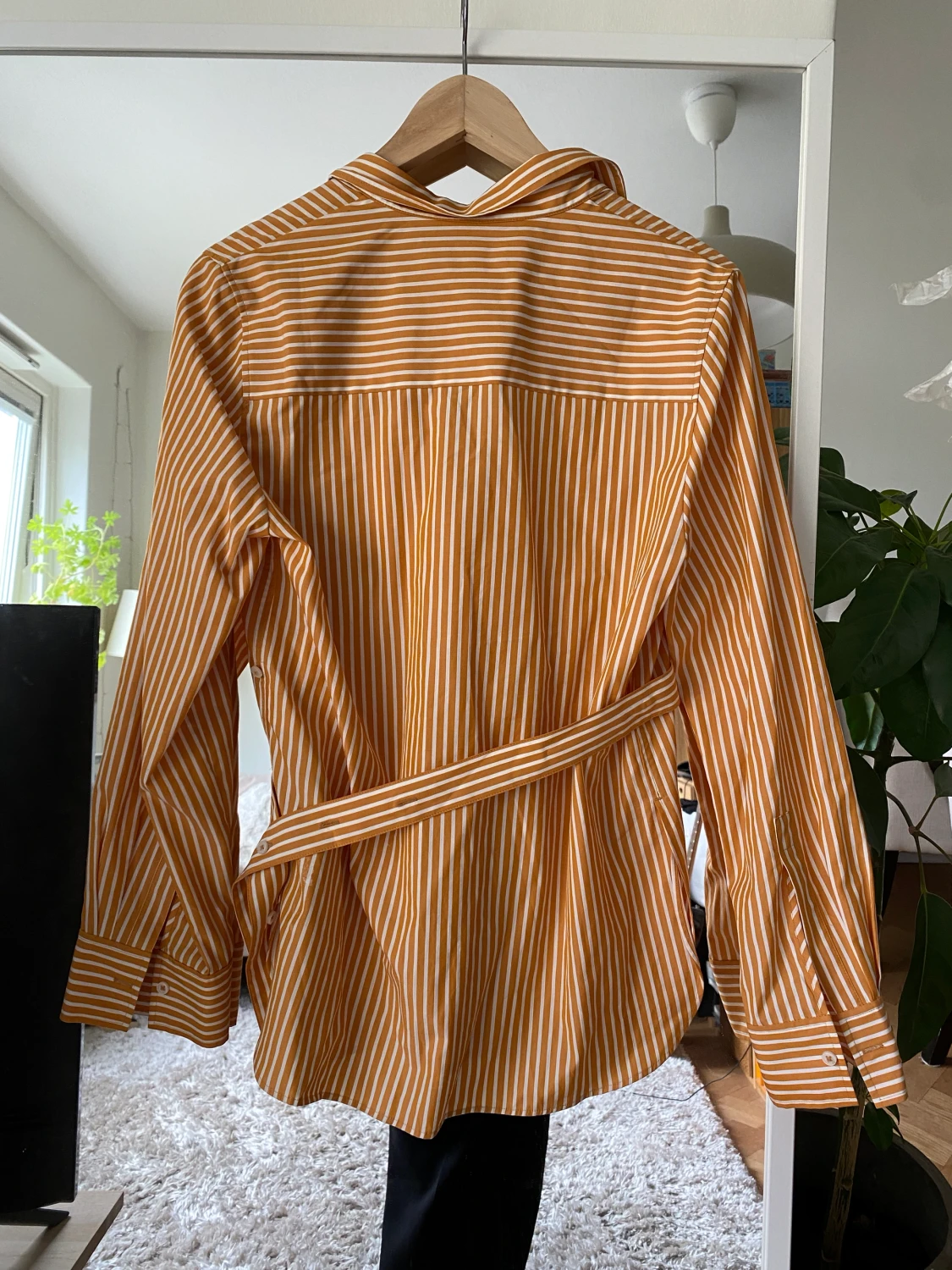 Randig krispig COS blus - 90