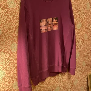 Piilgrim sweatshirt - Helt oanvänd lila sweatshirt troligen köpt från Junkyard med tvär coolt tryck.