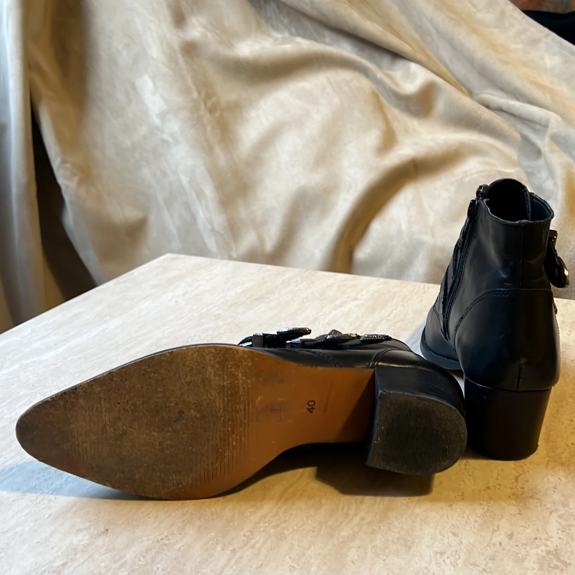 Svarta ankelboots - 91