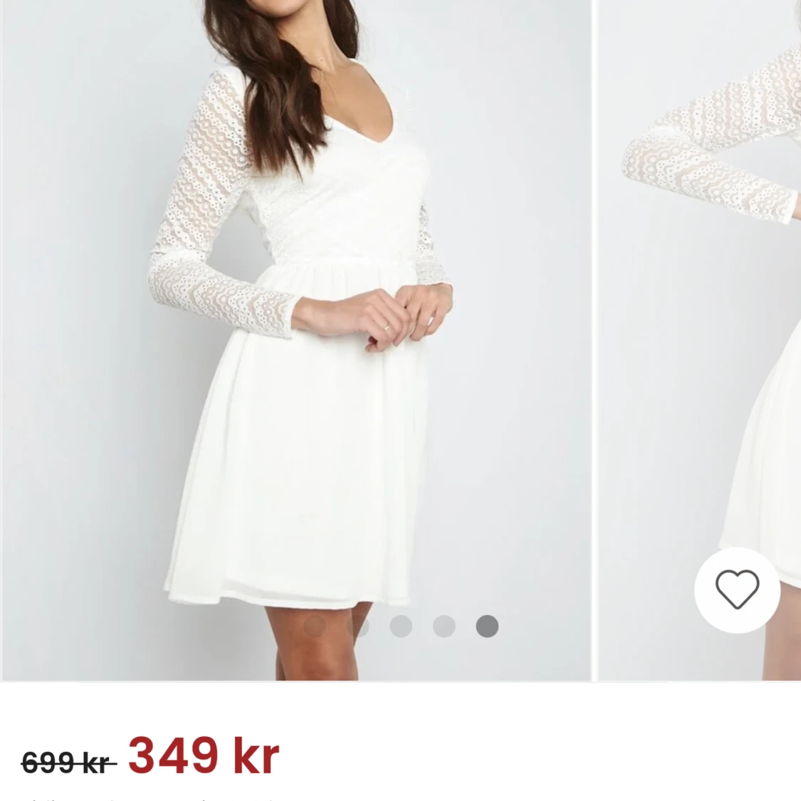 Oanvänd bubbleroom studentklänning 