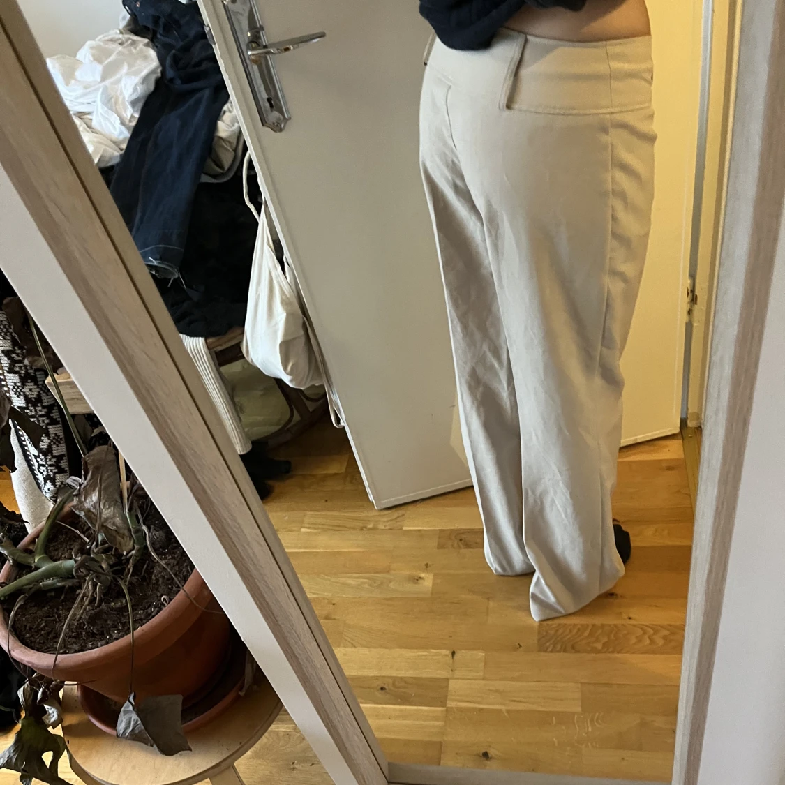 Lowwaist chinos/kostymbyxor - 90