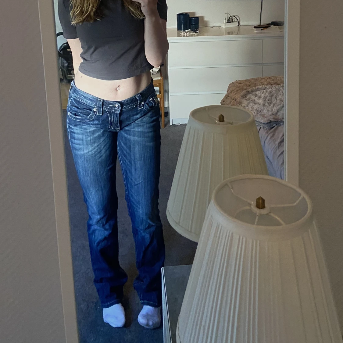 Lågmidjade jeans - 91