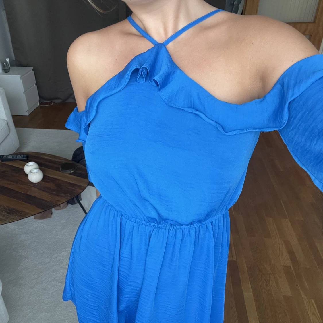 Blå klänning - 91
