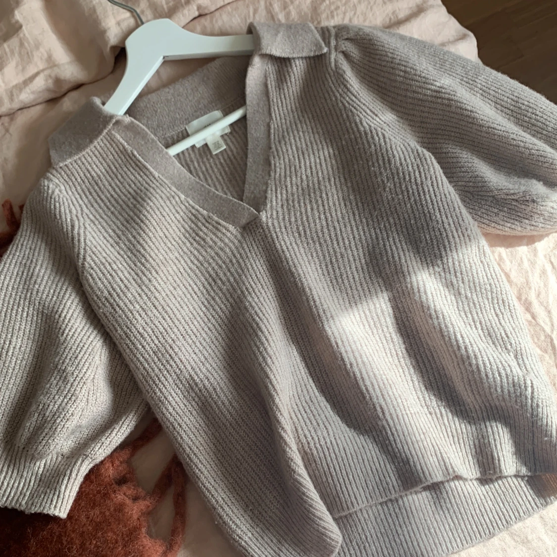 Stickad t-shirt  - 90