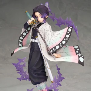 Demon Slayer - Kocho Shinobu 1/7 scale figur - Hej!  Säljer min äkta shinobu figur av Alter som köptes från Japan. Har ställts i skåp men skicken är som ny, hennes box också. Köparen står för frakten.