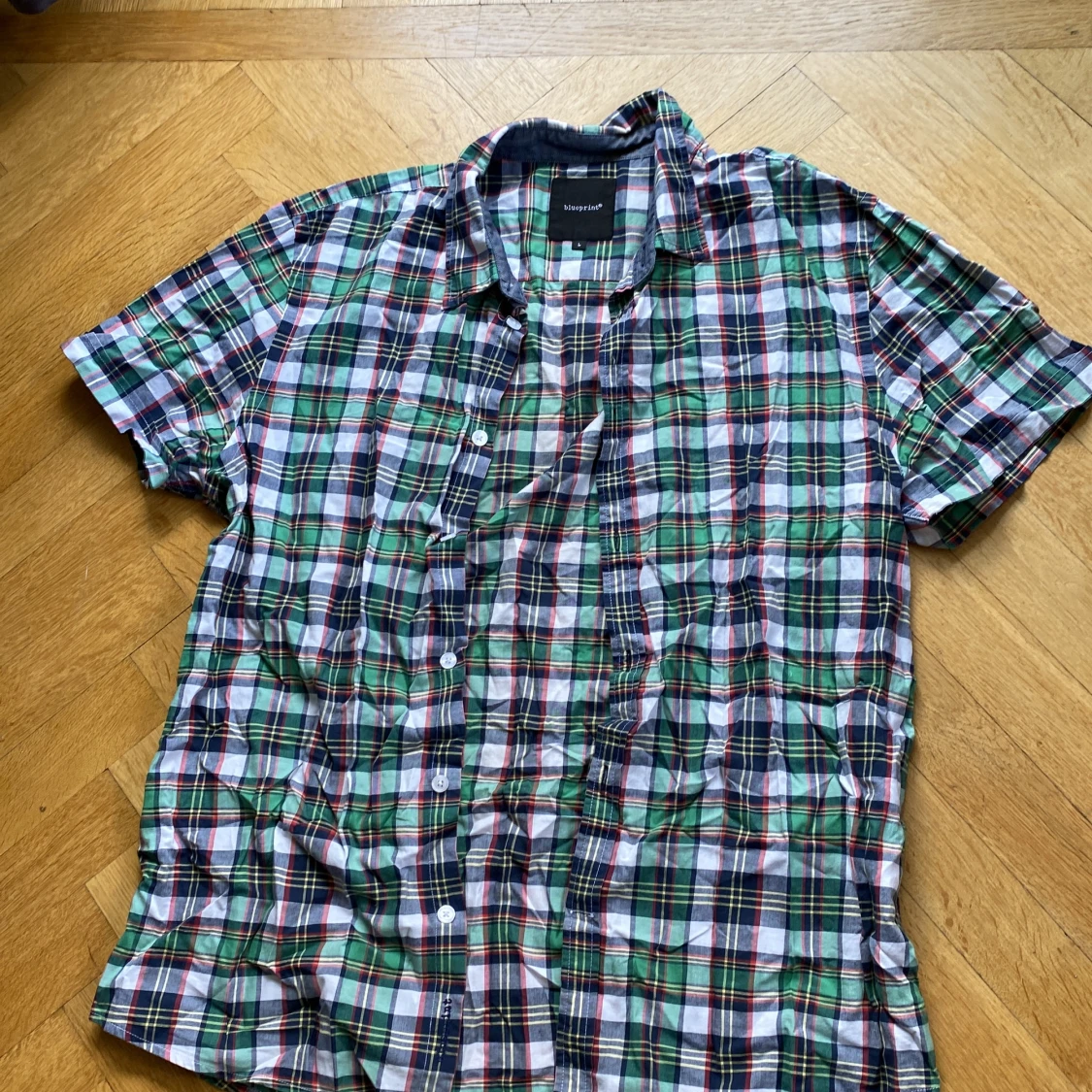 Blueprint kortärmad skjorta