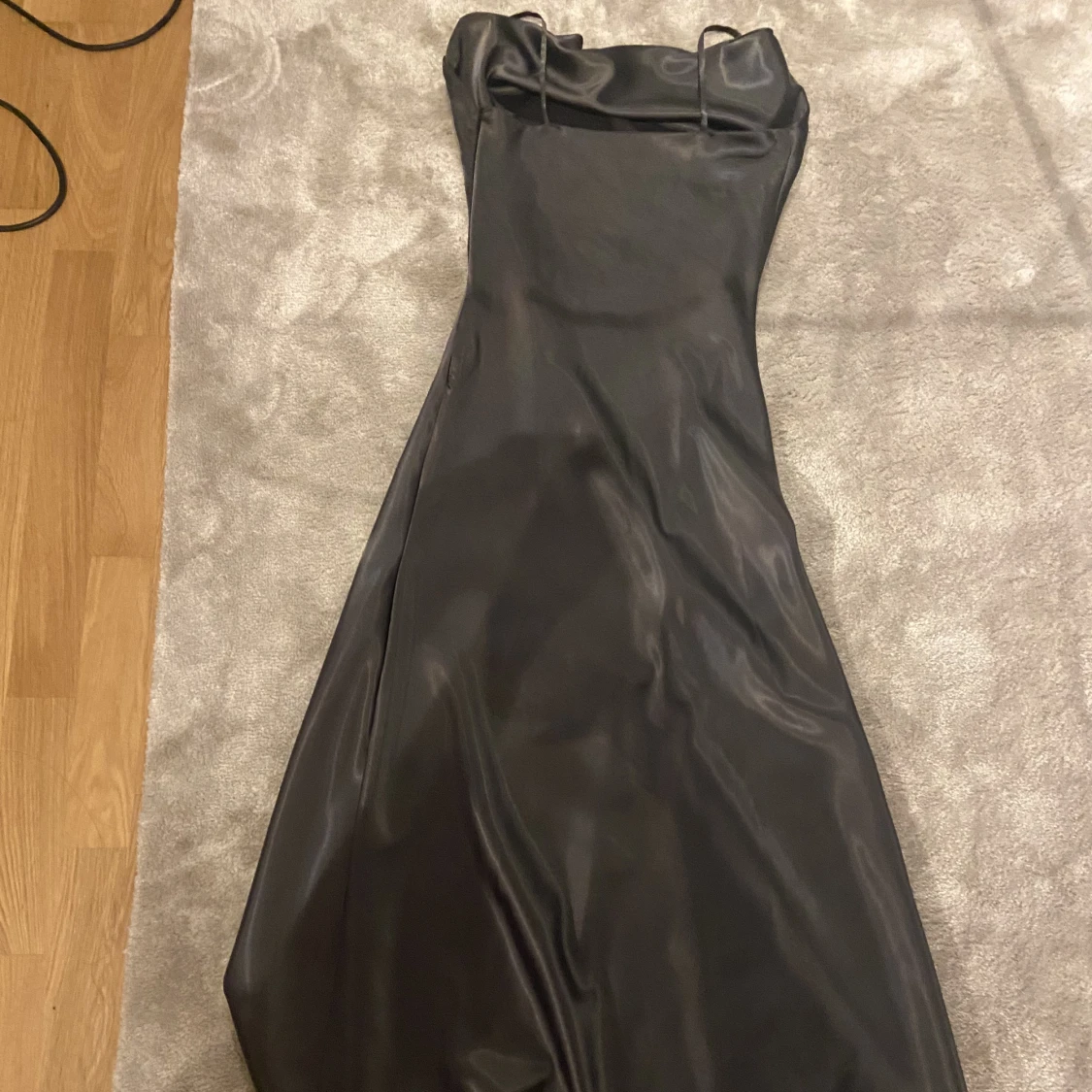 Grå enkel bal klänning  - 90