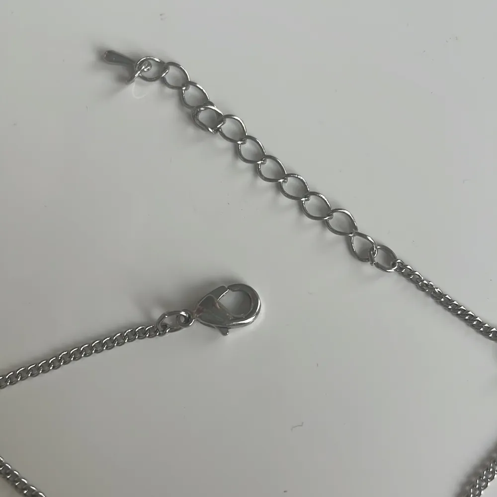 Silver halsband med rosett⭐️, pris kan diskuteras❤️. Accessoarer.