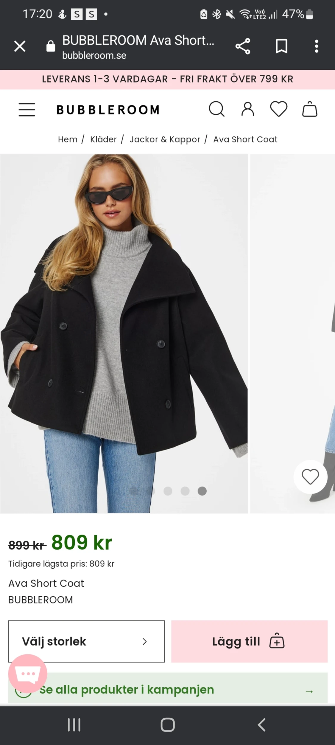 Bubbleroom kort kappa