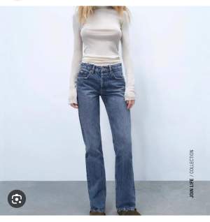 Skit snygga midrise jeans storlek 38 men passar även 36