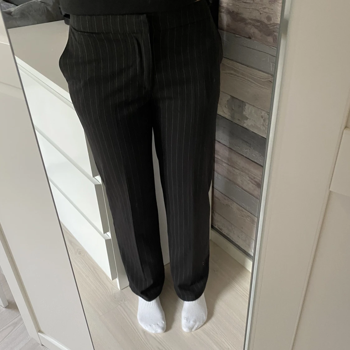 Svarta kostymbyxor  - 90