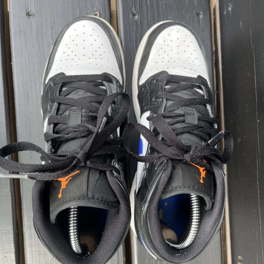 AIR JORDAN 1 MID RACER BLUE - 90